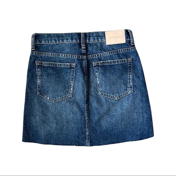 Everlane Reconstructed Denim Skirt - Picture 3 of 10